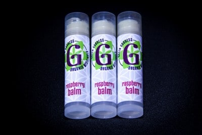 GG Rasp LipBalm 3-1 cart, Home- Age Qualifier