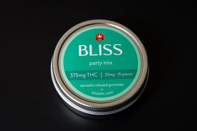 Bliss Party Mix Assorted THC Gummies 375mg