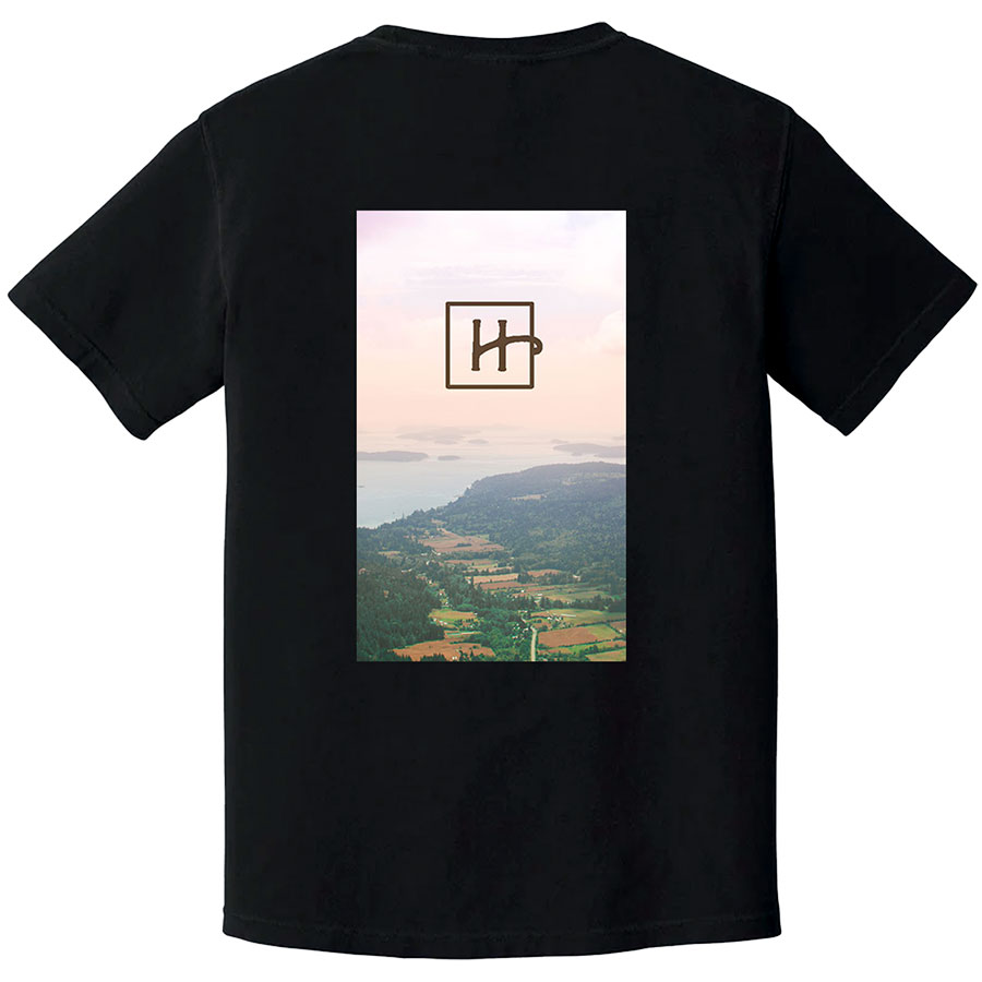 IH 2 Back Black.w 7th Aniversary - Classic Valley Tee