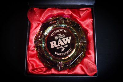 RAW Prism Glass Ashtray
