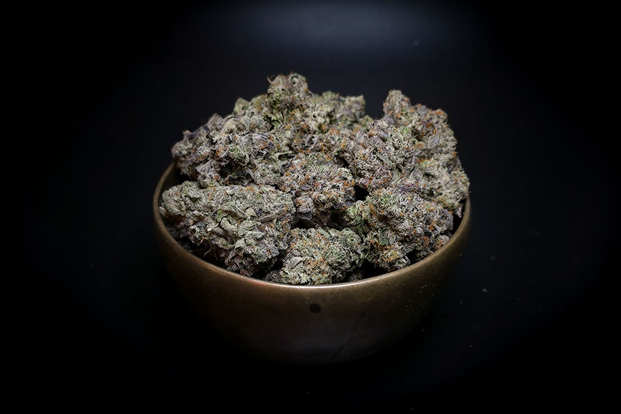 Pink Star Bowl w Pink Star Indica AAAA